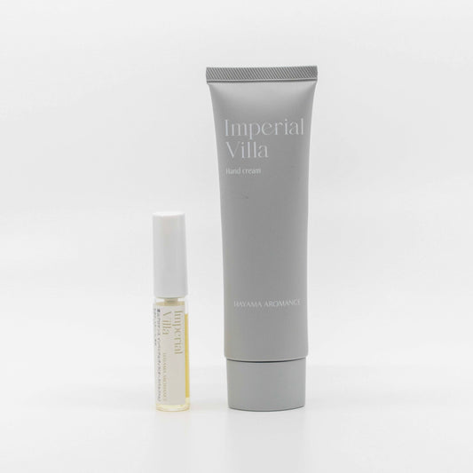 Imperial Villa ハンドクリーム&ミニ香水のセット