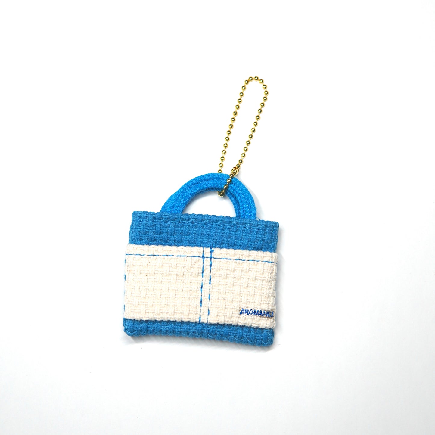 AROMANCE Mini Bag Charm Turquoise