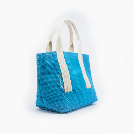 AROMANCE Tote Midium Bag Turquoise